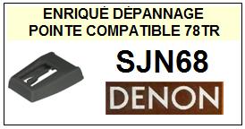 DENON-SJN68-POINTES-DE-LECTURE-DIAMANTS-SAPHIRS-COMPATIBLES